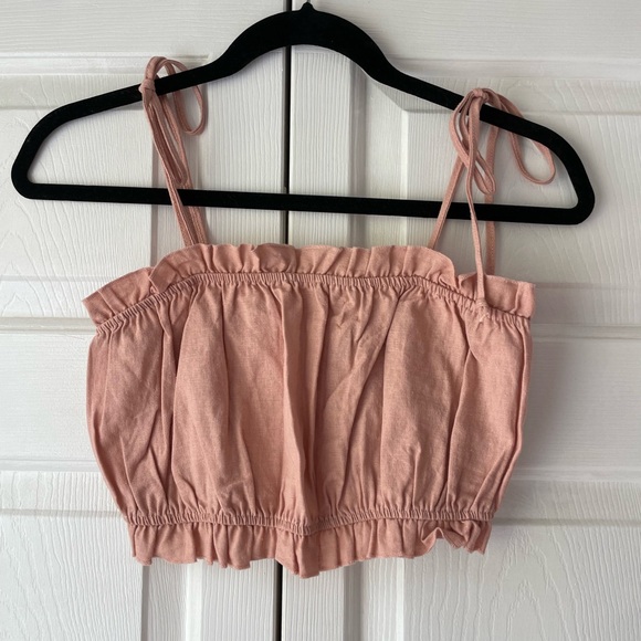 Pink Ruched Top - Picture 1 of 3